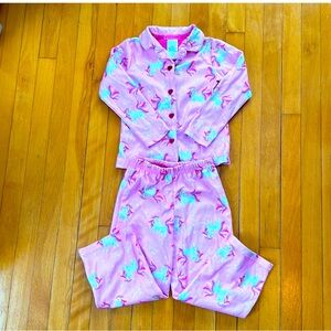 - Betsey Johnson unicorn pajama set size XS (4/5)